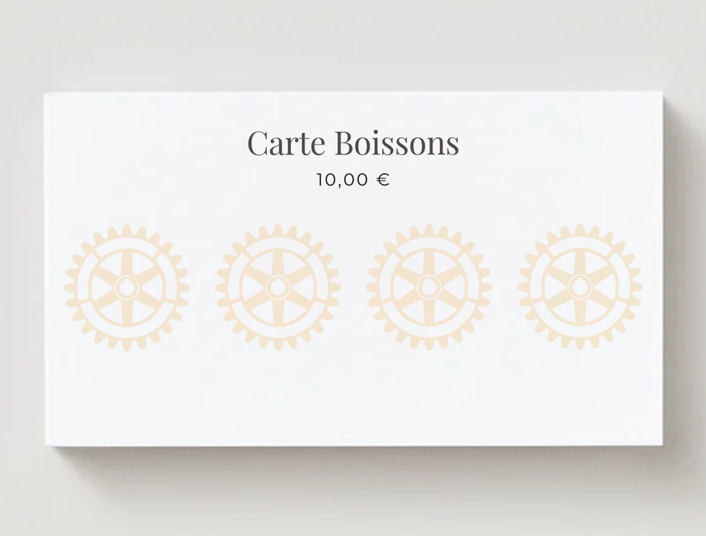Carte Boissons